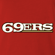 funny san francisco 69ers shirt men's red