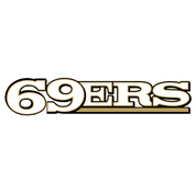 San Francisco 69ers logo whitefunny san francisco 69ers t-shirt men's white