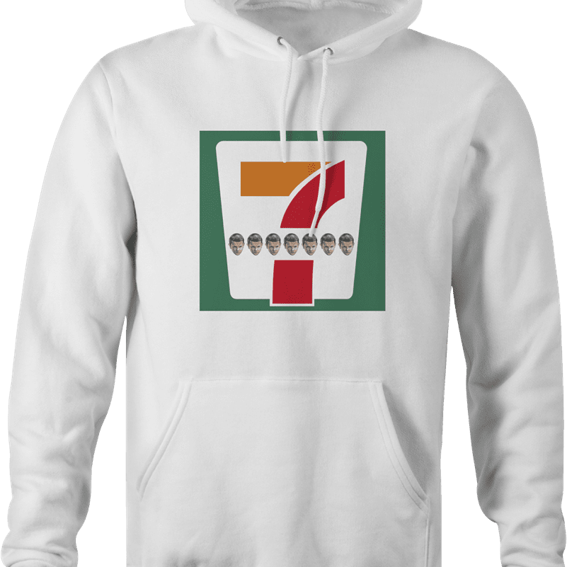 funny Demogorgon television hoodie men's white