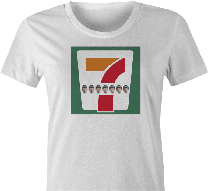 funny Demogorgon television t-shirt women's white