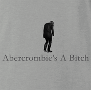 funny Bitch Parody white men's grey t-shirt