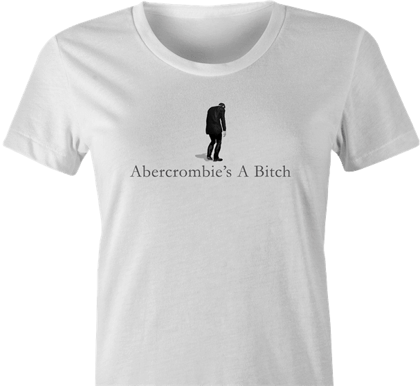 funny Bitch Parody white women's t-shirt