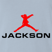 funny basketball king of pop mashup t-shirt men's light blue
