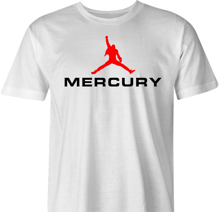 funny Freddie Mercury Queen t-shirt men's white  