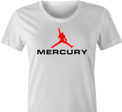 funny Freddie Mercury Queen t-shirt women's white  