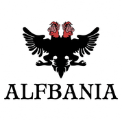 Funny Alf Albania Mashup White t-shirt