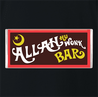 Funny Arab Wonk Bar Black T-Shirt