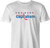 funny capitalism hockey logo t-shirt white men's 