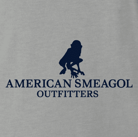 Funny american smeagol lord of the rings