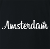 funny Amsterdam parody t-shirt black