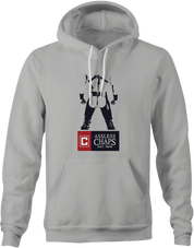 Assless Chaps Funny Parody men's hoodie white 