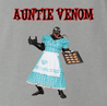 anti venom aunt may parody t-shirt grey men's