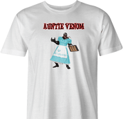 anti venom aunt may parody t-shirt white men's