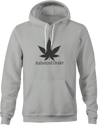 funny Weed Dealer - Authorized Dealer Parody t-shirt Ash Grey hoodie