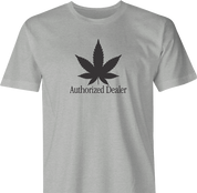 funny Weed Dealer - Authorized Dealer Parody men's t-shirt