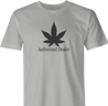funny Weed Dealer - Authorized Dealer Parody men's t-shirt