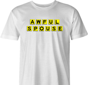 funny Awful Spouse Waffle Mash-up white men's t-shirt