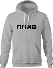 funny big black cock Parody men's grey hoodie