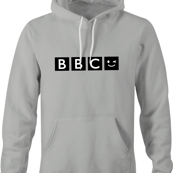 funny big black cock Parody men's grey hoodie