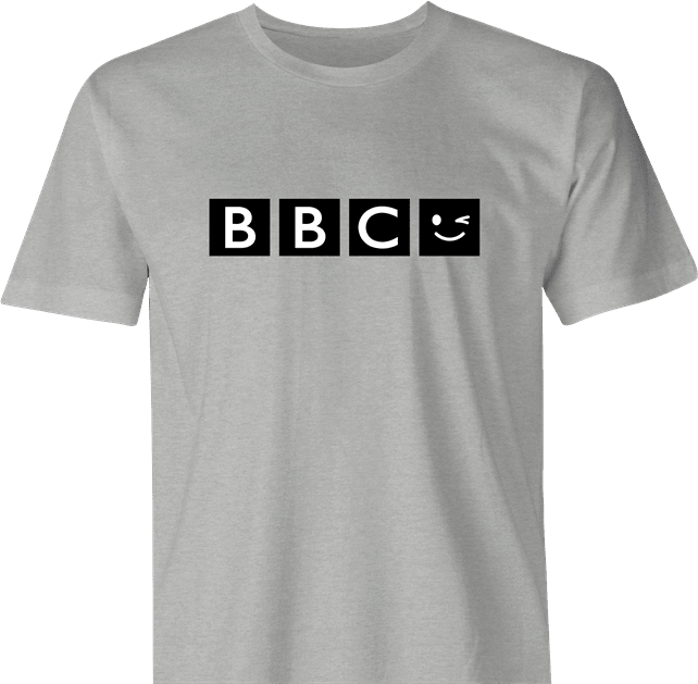 funny big black cock Parody men's grey t-shirt