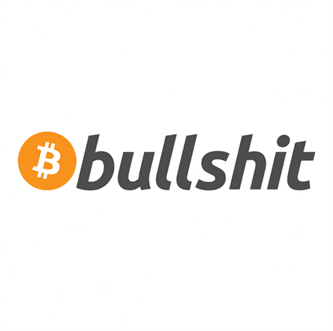 Funny BTC Bitcoin Bullshit t-shirt