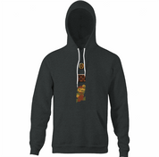 Funny BTC bitcoin gamer coin collection hoodie men's black
