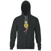 Funny BTC bitcoin  video game gamer black men's hoodie