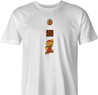 Funny BTC bitcoin gamer coin collection t-shirt men's white