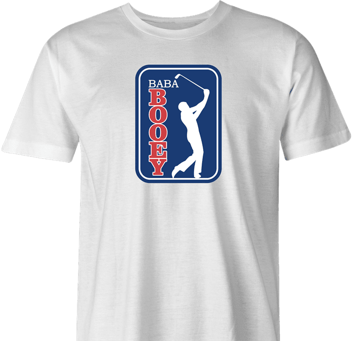 funny golfing Baba Booey men's golf t-shirt 