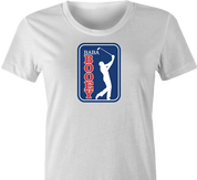 funny golfing Baba Booey women's golf t-shirt 