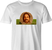 funny bale of hay hollywood actor men's white t-shirt
