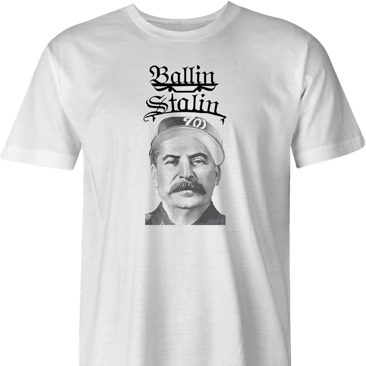 Funny Josef Stalin Baller men's t-shirt