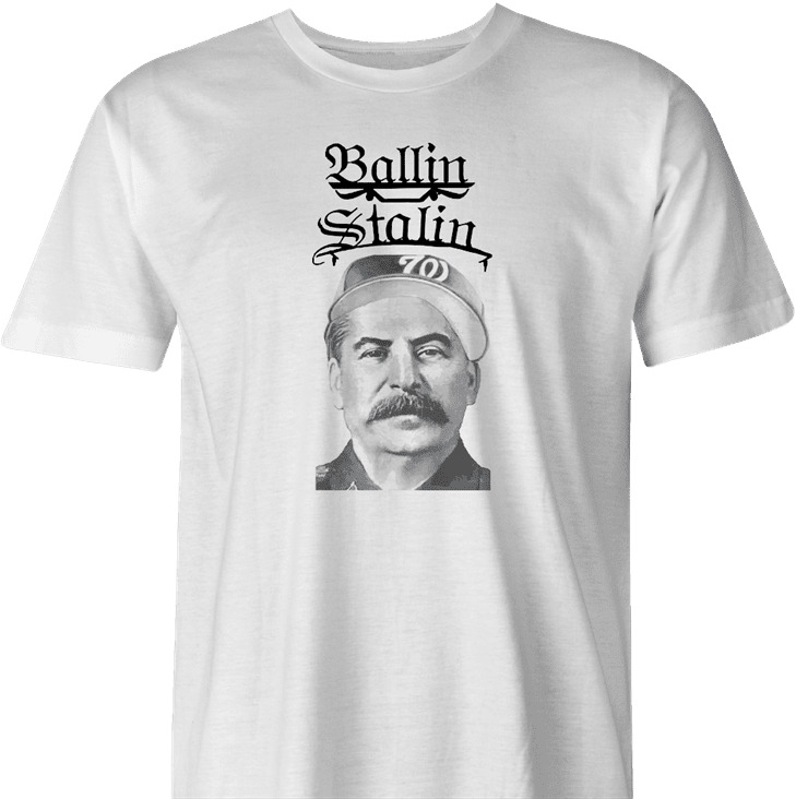 Funny Josef Stalin Baller men's t-shirt