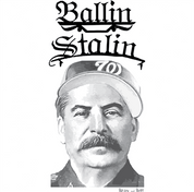 Funny Josef Stalin Baller white tee
