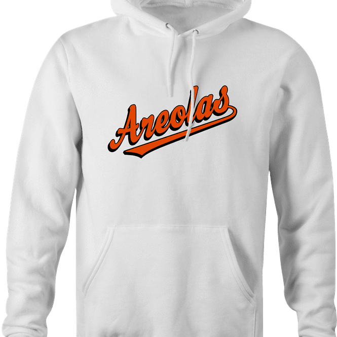 funny Baltimore Areolas America's Best Baseball Team white hoodie
