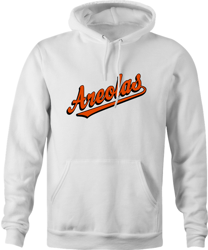 funny Baltimore Areolas America's Best Baseball Team white hoodie