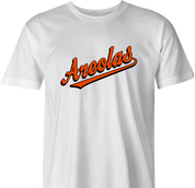 funny Baltimore Areolas America's Best Baseball Team white men's t-shirt