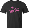 funny barbeque Doll BBQ Mashup men's t-shirt