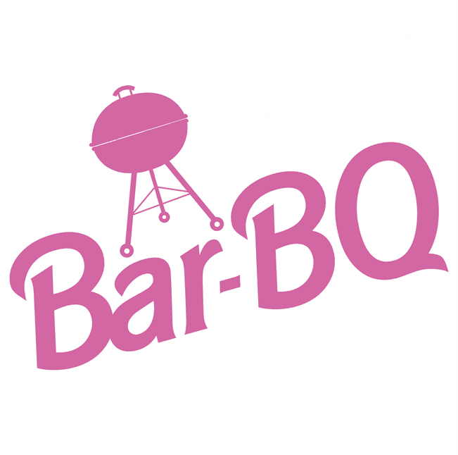 funny barbeque Doll BBQ Mashup white t-shirt