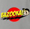 Funny Bazinga bubblegum Men's grey parody T-Shirt