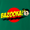 Funny Bazinga bubblegum Men's green parody T-Shirt