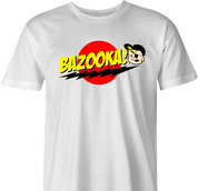 Funny Bazinga bubblegum Men's white parody T-Shirt