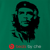 funny che guevara parody men's green t-shirt