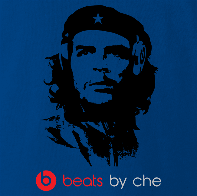 funny che guevara parody men's royal blue t-shirt