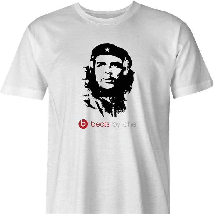 funny che guevara parody men's white t-shirt