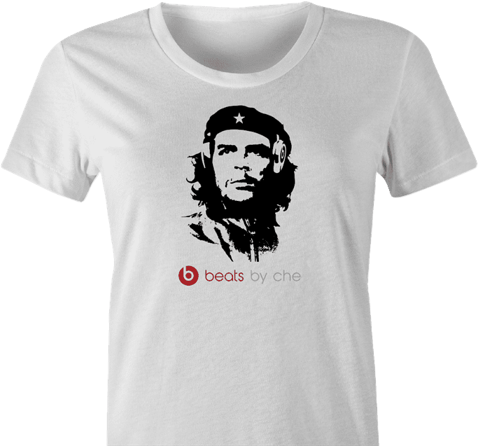 funny che guevara parody women's white t-shirt