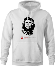 funny che guevara parody men's white hoodie