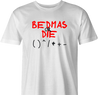 funny Bedmas Or Die Math Parody white men's t-shirt