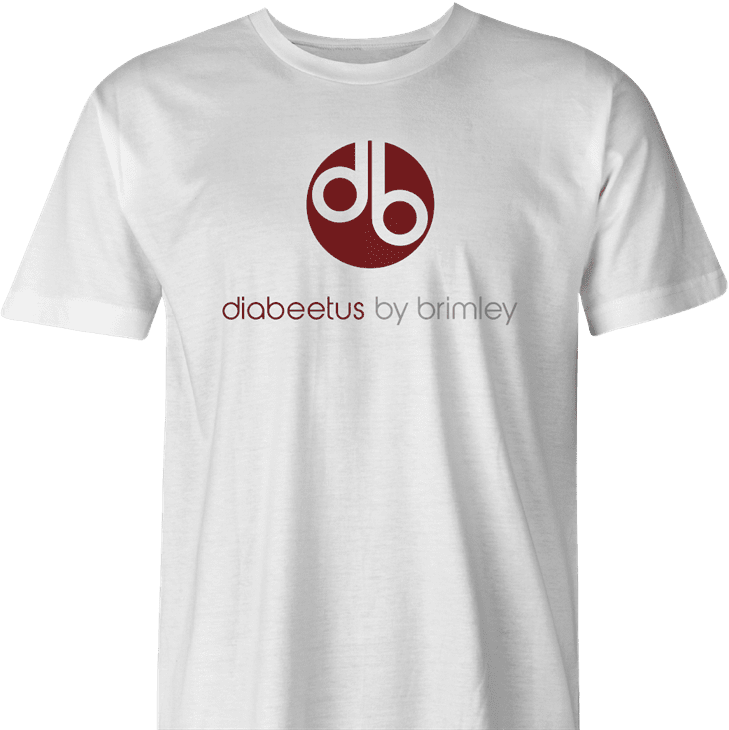 diabeetus by brimley Funny Diabetes men's white t-shirt