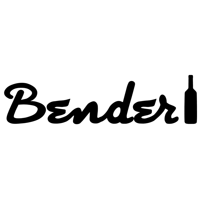 Funny drinking bender guitar logo lwhite men's t-shirt